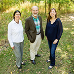 The effort to keep chronic wasting disease in check in Illinois is a success, report researchers Nohra Mateus-Pinilla, left, a wildlife veterinary epidemiologist with the Illinois Natural History Survey; U. of I. animal sciences professor Jan Novakofski; and postdoctoral researcher Michelle Green.