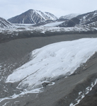 View slideshow of the shrinking glaciers of Bylot Island.
