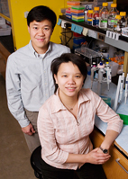 Veterinary biosciences professor Humphrey Yao and graduate student Chia-Feng Liu found that a gene essential to the development of many organs is also vital to female, but not male, sexual development.