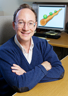 Steve Granick, a Founder Professor of Engineering at the U. of I., and colleagues have found that a group of organic compounds called lipids can coexist as liquid and solid in membranes. This patchiness in phospholipid membranes is fundamental to their use as biomolecules and biosensors.