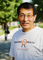 Kinesiology and community health professor Weimo Zhu was the lead organizer of the 