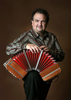 Peter Soave will perform on the bandonen - an accordion-like instrument indigenous to Argentina, with buttons instead of keys.