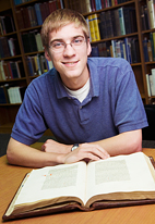 Christopher Cook will begin cataloging the Westminster Abbey library's collection of incunabula, or early printed books on June 24.