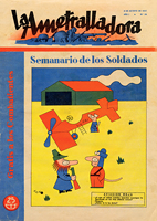 La Ametralladora. Semanario de los Soldados (The Machine Gun: Soldier's Weekly), San Sebastin, Aug. 8, 1937, Cover: Tono. Courtesy of Monreal-Cabrelles Civil War Collection.