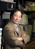Yi Lu, professor of chemistry, led the research team that has developed a simple, disposable sensor for detecting hazardous uranium ions, with sensitivity that rivals the performance of much more sophisticated laboratory instruments.