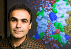 Emad Tajkhorshid, a professor of biochemistry at Illinois and a researcher at the Beckman Institute for Advanced Science and Technology, has identified a key component of the gating mechanism in aquaporins that controls both the passage of water and the conduction of ions.