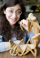 Entomology professor May Berenbaum, founder of the Insect Fear Film Festival at Illinois, is focusing on praying mantids at this year's festival on Feb. 18.