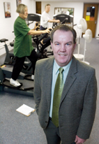 Edward McAuley, professor of kinesiology, led the research team that found that previously sedentary seniors who incorporated exercise into their lifestyles not only improved physical function, but experienced psychological benefits as well.