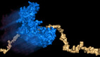 A helicase (blue) moves rapidly on a highly flexible DNA track. Such movement may prevent the accumulation of toxic proteins on the DNA.