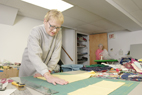 The Hope grandmas work toward their goal of creating a quilt for every Hope child.