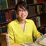 Anna Chen, an assistant professor of library administration and curator at the Rare Book and Manuscript Library