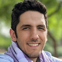 Photo of co-author and graduate student Amir H. Maghsoodi