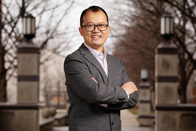 Portrait of postdoctoral researcher Pengcheng Sun