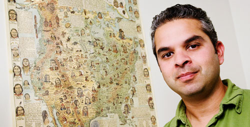 Anthropology professor Ripan Malhi works with Native Americans to collect and analyze their DNA and that of their ancestors.