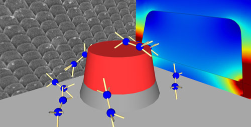 Nanoantennas made of semiconductor can help scientists detect molecules with infrared light.