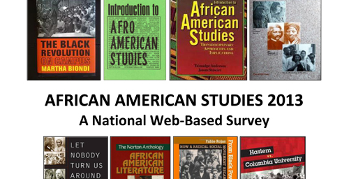 More than three-quarters of U.S. colleges and universities in a survey offer black studies in some form, says a new report from the African American studies department at the U. of I.