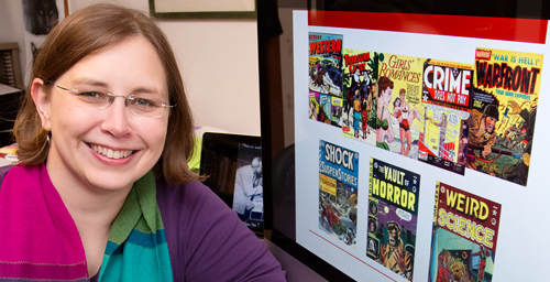 Carol Tilley, a professor of library and information science, has found evidence that an anti-comics crusading psychiatrist in the 1950s "played fast and loose with the data."