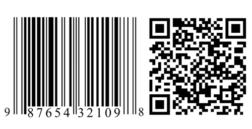 Electronic identifiers such as the barcode, left, or QR code, right, are evolving in complexity and capability, packaging expert Scott Morris says.