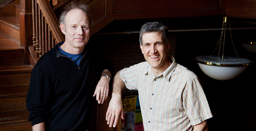 In The Atlas of World Hunger, University of Illinois geography professor Thomas Bassett (left) and Illinois agricultural and consumer economics professor Alex Winter-Nelson, developed a new method for assessing hunger.