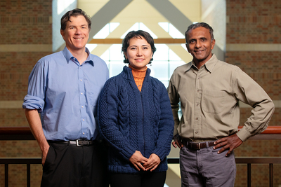 The research team led by Zeynep Madak-Erdogan, with Michael J. Spinella and Joseph Irudayaraj