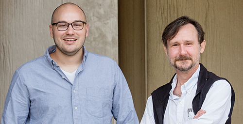 University of Illinois graduate student Zachary Horne, left, psychology professor John Hummel and their colleagues developed an intervention that moderated anti-vaccination views.