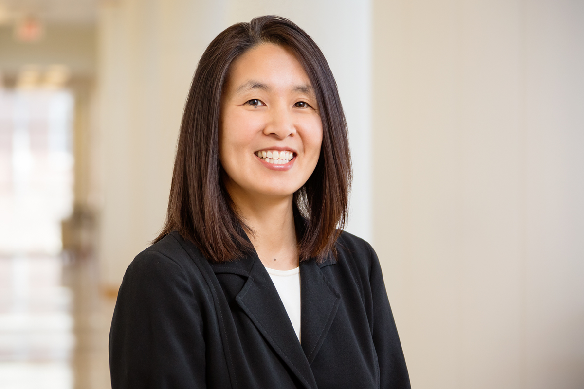 Photo of Wendy K. Tam Cho, a professor of political science, statistics, math, computer science, Asian American studies and law at Illinois.