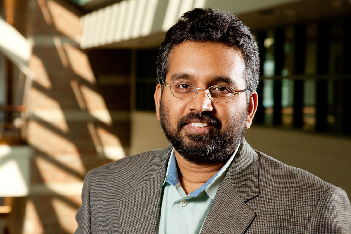 Illinois professor Narayana Aluru led a team that found that tiny pores in thin sheets of the material molybdenum disulfide could be very good at removing salt from seawater to yield drinkable water.