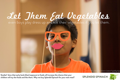 Children need to understand the basics of advertising better than they do, says Illinois advertising professor Michelle Nelson. So she led the development of a curriculum and website to teach advertising literacy in school classrooms, incorporating lessons on healthy eating. This example ad developed for the curriculum playfully sells parents on feeding their kids vegetables.