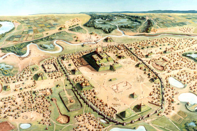 A new study of Cahokia finds that those buried in mass graves likely lived in or near the pre-Columbian city most of their lives.