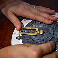 Image of a decoder wheel used in the escape room.