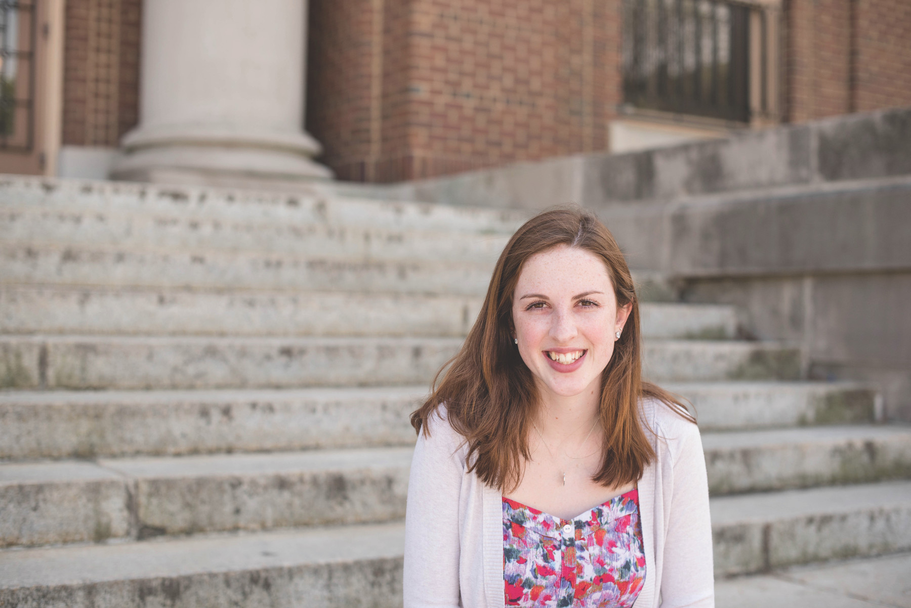 "The School of Social Work has become my home on campus, and it's nice to share that experience with other students," said senior Anne Coulomb, who is serving her second appointment as a Social Work Ambassador.