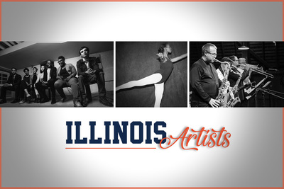 A new Big Ten Network documentary features, from left, the work of the Definition Theatre Company, Endalyn Taylor and Illinois Jazz Studies faculty.