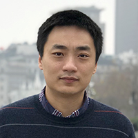 A portrait of Dongchen Wang