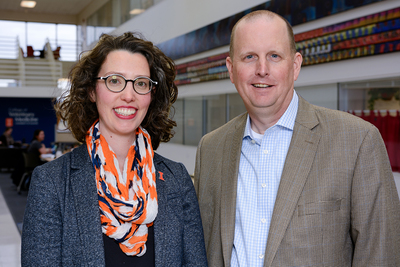 U. of I. veterinary clinical medicine professors Ashley Mitek and Jim Lowe discuss the traits of viruses that can be transmitted between animals and humans.