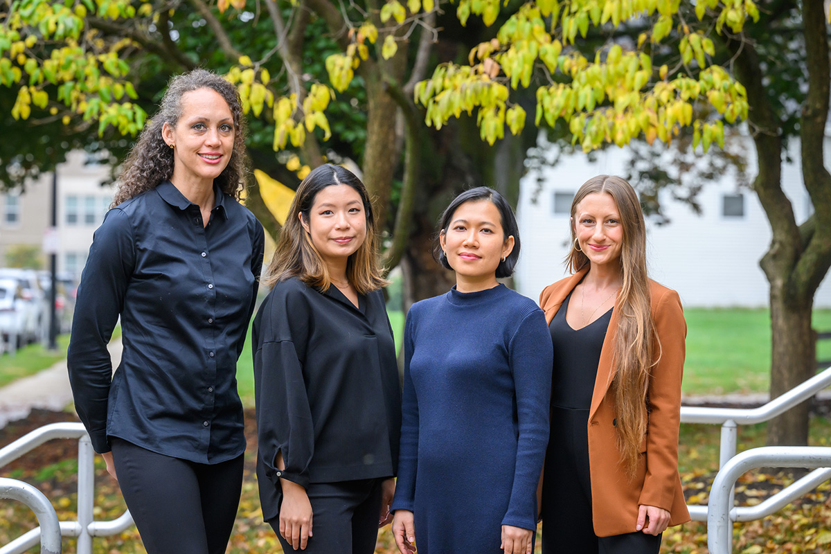 Researchers Karen Tabb Dina, B. Andi Lee, Tuyet-Mai Ha Hoang and Kaylee Lukacena